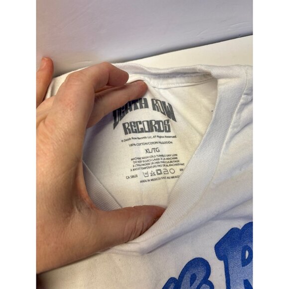 Death Row Records (Y2K) Snoop Dog(g)‎ Tshirt (XL) white tshirt - Picture 3 of 6